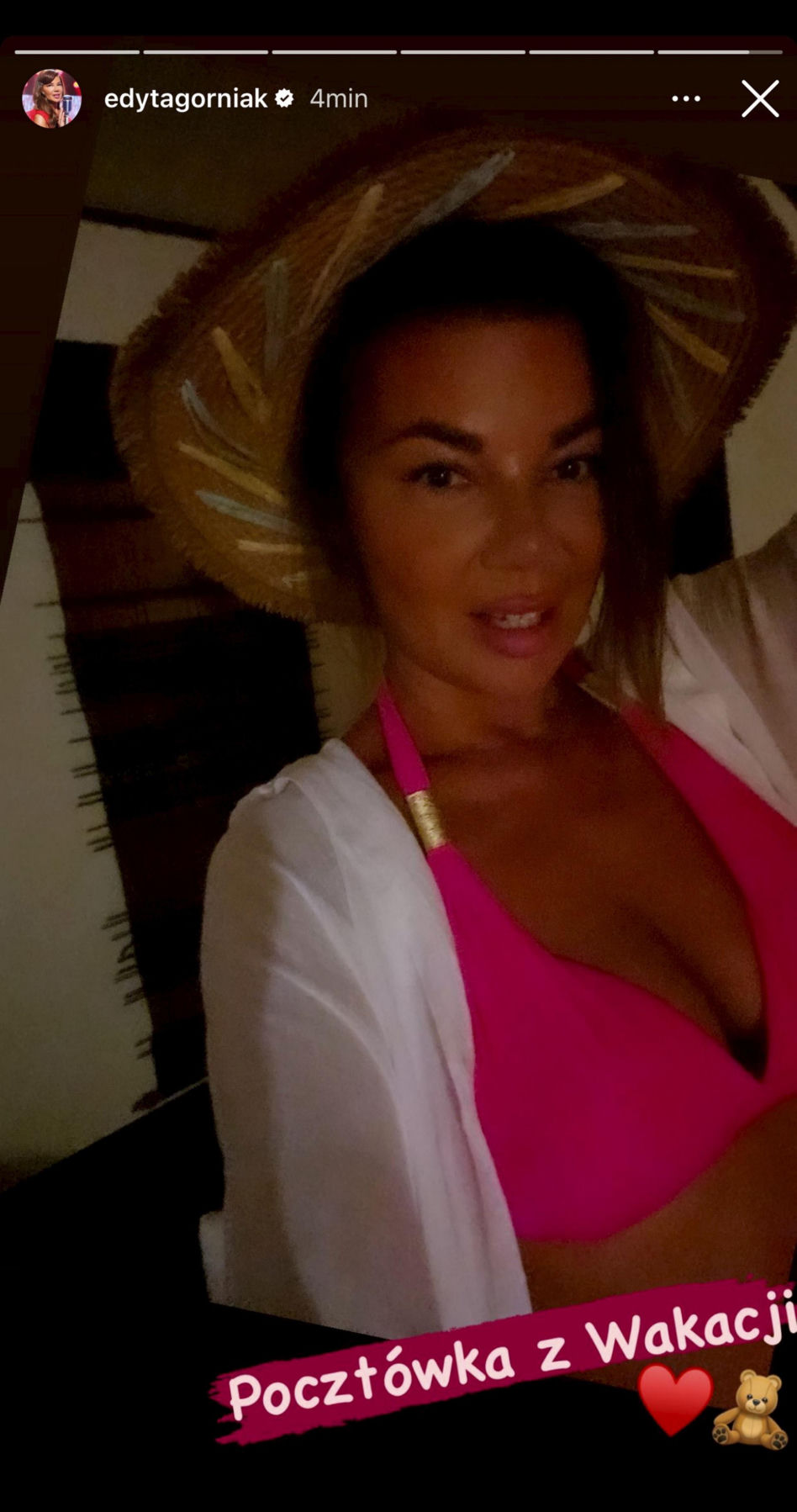 Edyta Górniak kusi na wakacjach