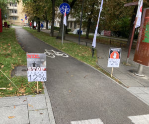 Protest pracowników sądownictwa: Tak wygląda czerwone miasteczko w Warszawie