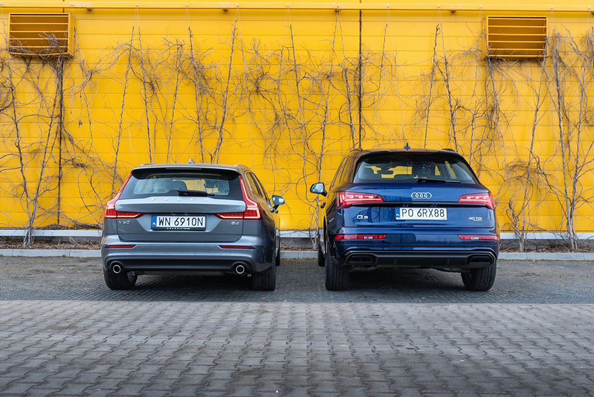 Audi Q5 40 TDI quattro S Tronic & Volvo V60 B4 FWD AT8