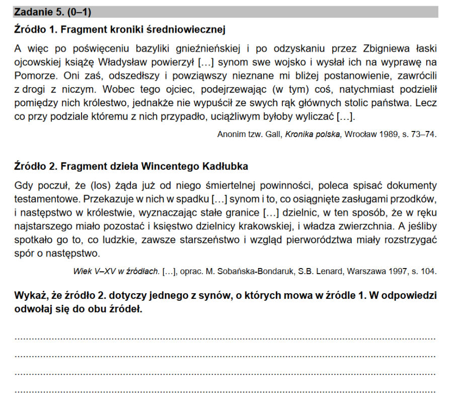 Matura próbna 2021: Historia, poziom rozszerzony. Odpowiedzi i arkusze sprawdzisz tutaj