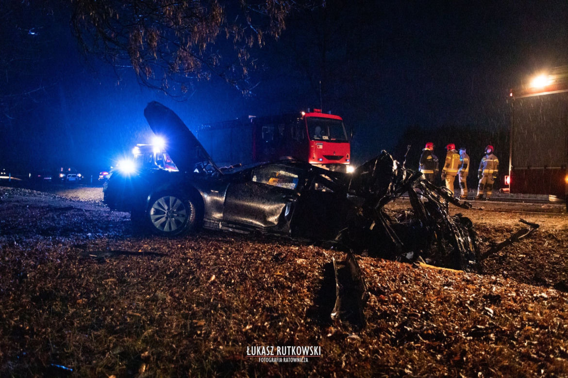 Wypadek śmiertelny na DK 65
