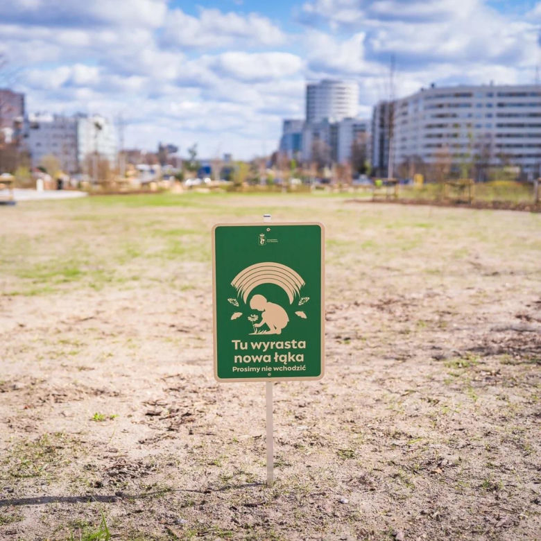 Pierwsza otwarta część parku nad Południową Obwodnicą Warszawy