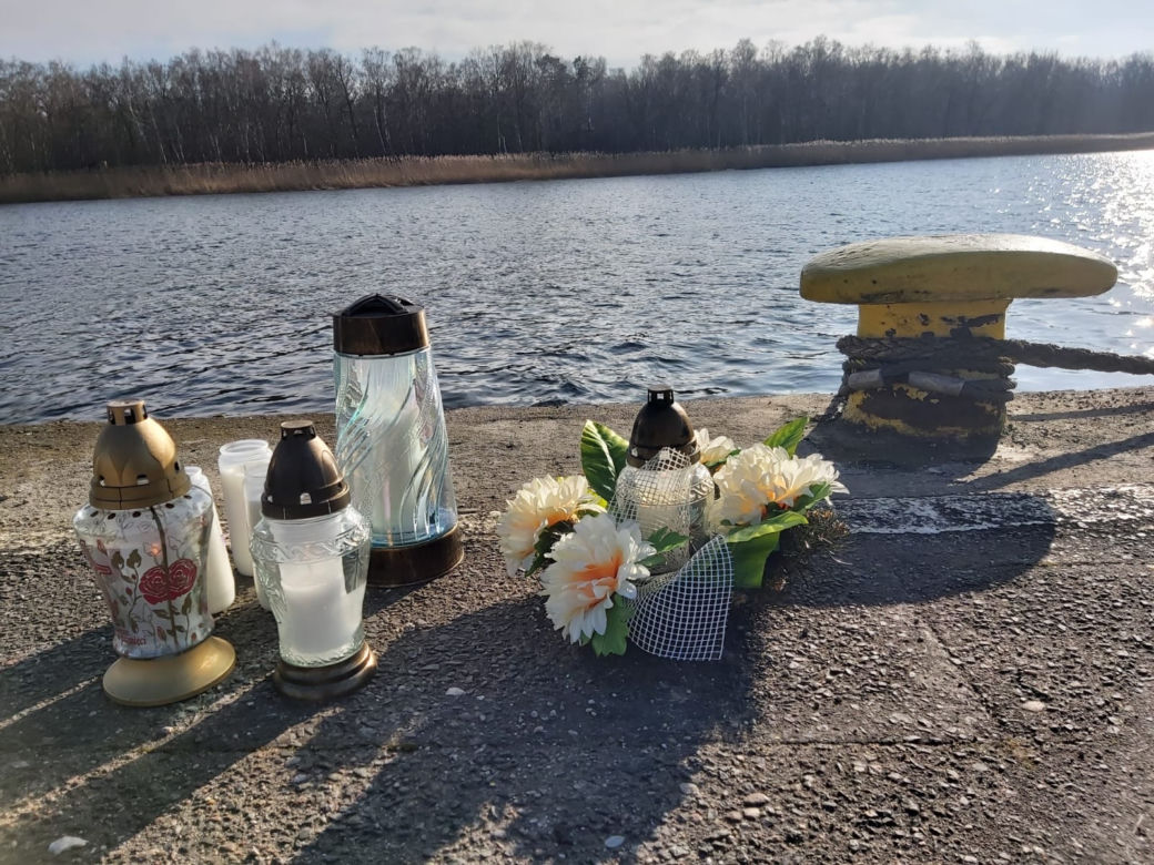 W tym  miejscu doszło do tragedii