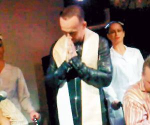 Nergal znowu bluźni