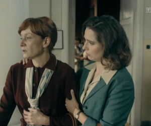 Stulecie Winnych 4, odc. 1: Mania (Magdalena Walach), Basia (Kamila Bujalska)