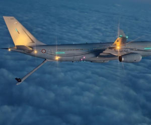 Polski F-16 i francuski Airbus A330 MRTT. Jak wyglądało tankowanie w powietrzu po defiladzie?