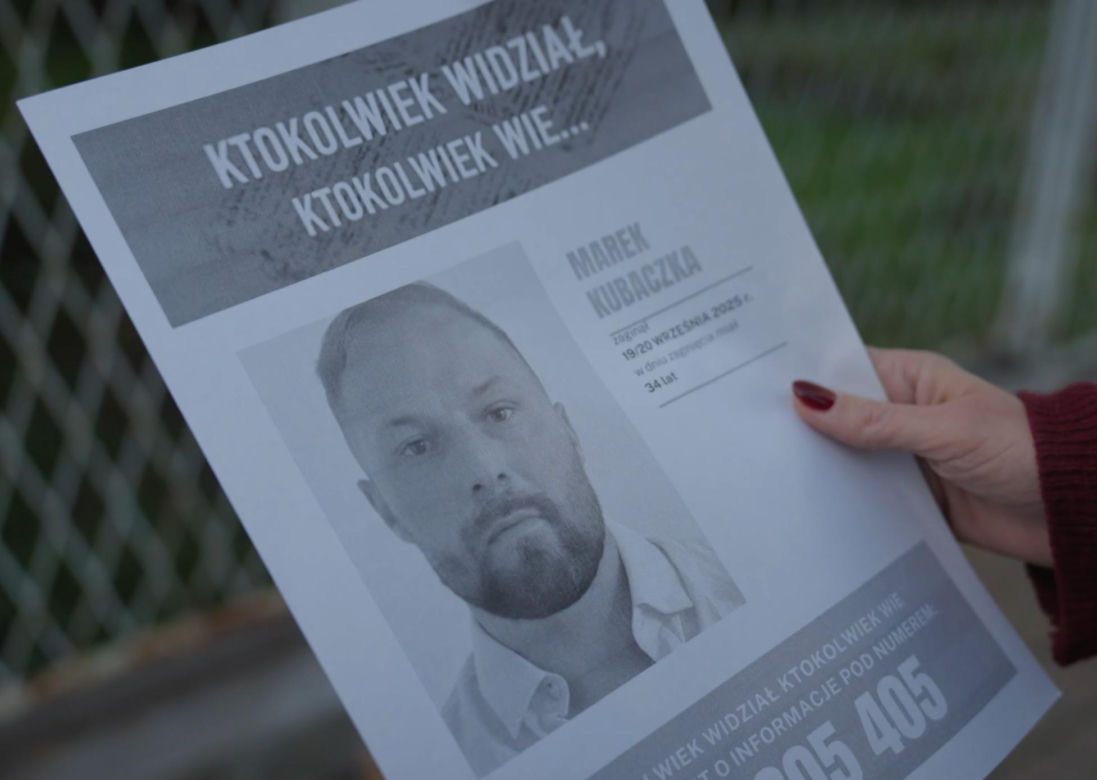Marek Kubaczka zaginął w połowie września