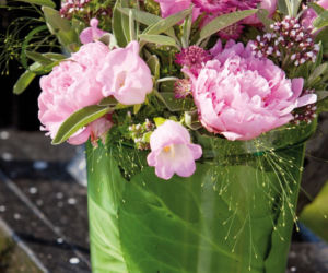 Peonie w bukiecie 