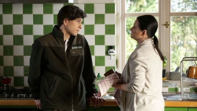 M jak miłość odcinek 1236, Teresa (Jowita Budnik), Franek (Piotr Nerlewski)