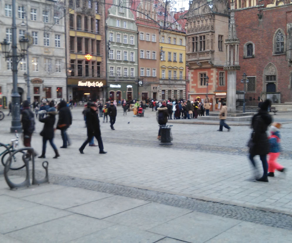 Wrocławski rynek ma wymiary 213 na 178 metrów