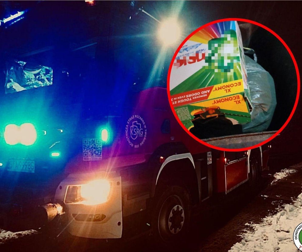 Strażacy z Tworoga proszą o szacunek. Podrzucanie odpadów to nie żart
