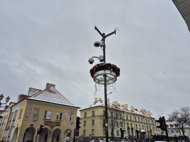 Ozdoby świąteczne oraz jarmark w Białymstoku