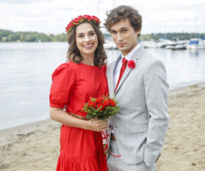Na Wspólnej, odc. 3199. Jarek (Wojciech Rotowski), Eliza (Katarzyna Chorzępa)
