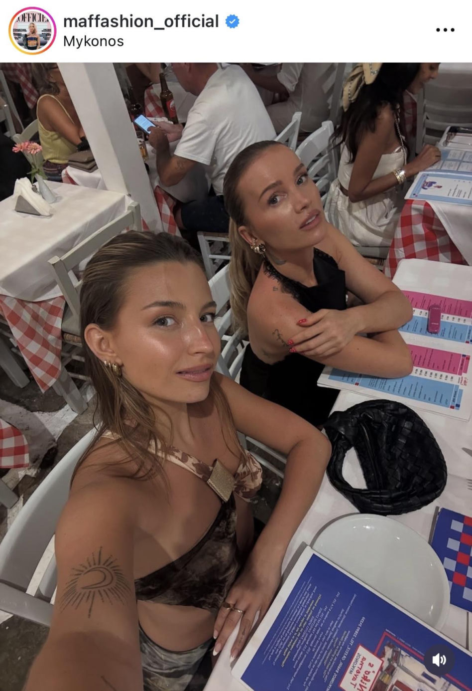 Julia Wieniawa i Maffashion na Mykonos w Grecji