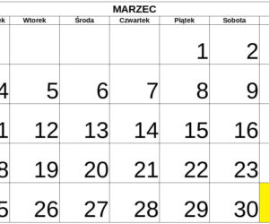 Niedziele handlowe 2019 - MARZEC