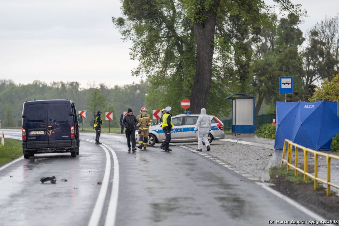 Rozjechał motocyklistę, powiesił się w lesie