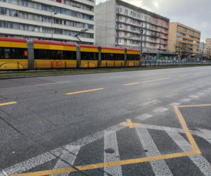 Skrzyżowanie ulic Grójeckiej, Wawelskiej i Kopińskiej w Warszawie