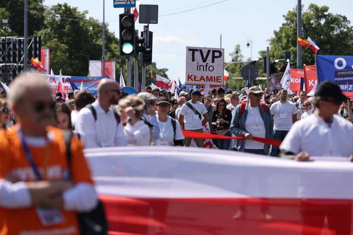 Tak wygląda marsz 4 czerwca w Warszawie! 