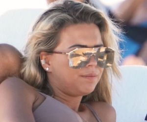 Sandra Kubicka z chłopakiem na plaży