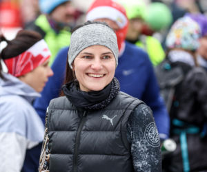 Wystrzał startera zamiast szampana. Tłumy powitały Nowy Rok na XX Śląskim Maratonie Noworocznym Cyborg