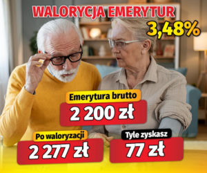 Waloryzacja emerytur