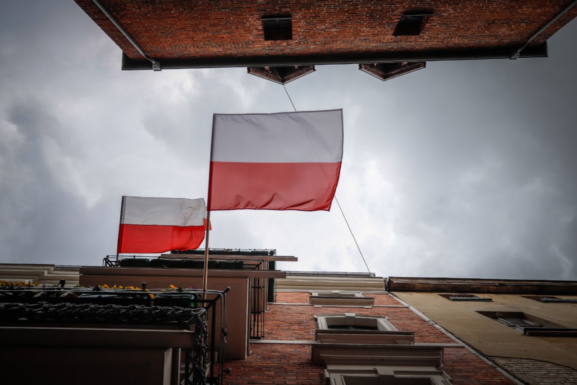 Święto Flagi i Konstytucji 3 Maja w Toruniu. Tak wyglądały w czasach pandemii koronawirusa