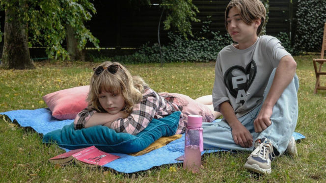 Barwy szczęścia odc. 3282. Emil (Artem Malaszczuk), Emilka (Jessica Frankiewicz)