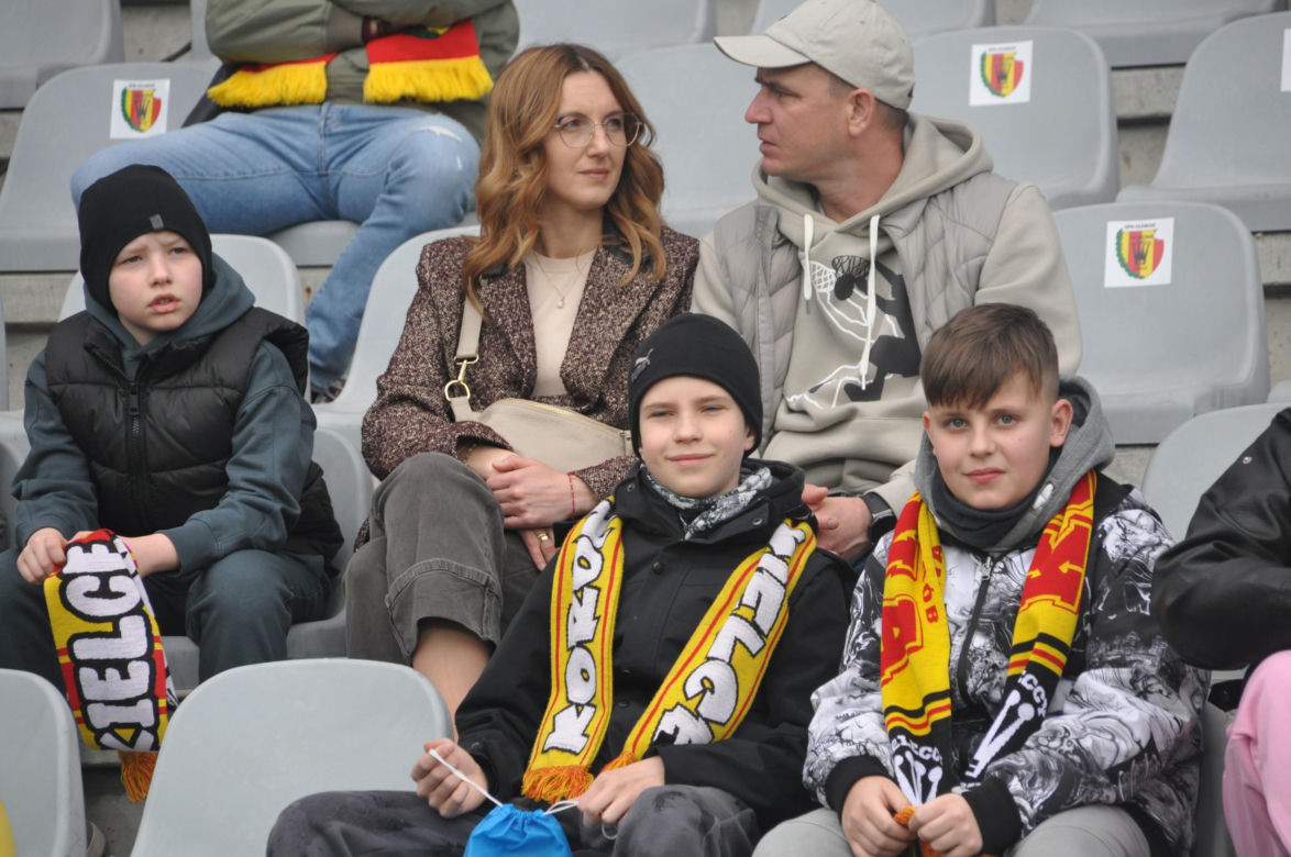 Tak dopingowali kibice na meczu Korona Kielce - Radomiak Radom
