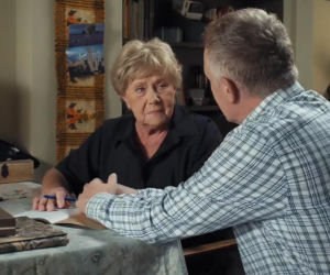 M jak miłość odc. 1916. Artur Rogowski (Robert Moskwa), Barbara (Teresa Lipowska)