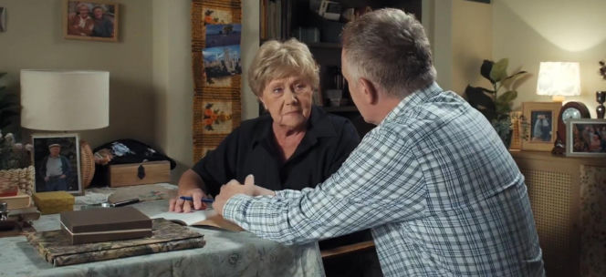 M jak miłość odc. 1916. Artur Rogowski (Robert Moskwa), Barbara (Teresa Lipowska)