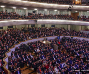 Marta Nawrocka na jubileuszu Teatru Wielkiego