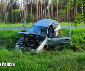 Lubuskie. 14-latek zepchnął radiowóz w czasie pościgu? Wziął mitsubishi brata i doprowadził do nieszczęścia [ZDJĘCIA]