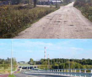 Trasa Niepodległości KIEDYŚ i TERAZ. Porównanie!
