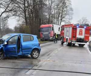 Groźny wypadek w Wisznicach