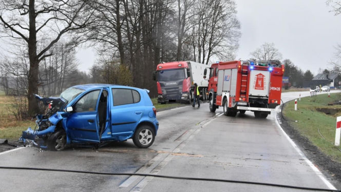 Groźny wypadek w Wisznicach