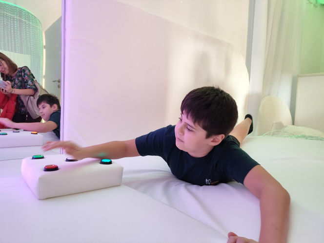 To jedyna taka sala w regionie. Pomaga dzieciom zapomnieć, że są w szpitalu. Sala Doświadczania Świata