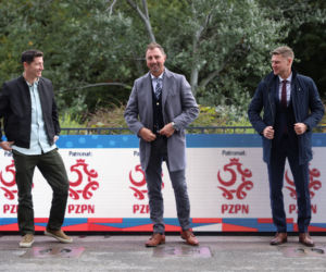 Odsłonięcie nowych tablic w Alei Gwiazd Piłki Nożnej na PGE Narodowym