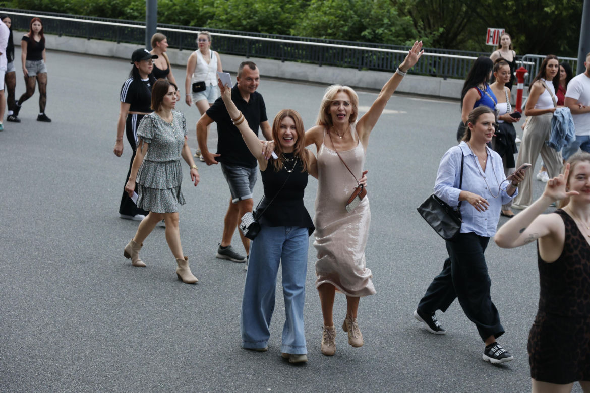 Koncert Jennifer Lopez w Warszawie (25.07.2025) - część pierwsza. Organizatorem koncertu jest Prestige MJM