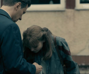 Stulecie Winnych 4, odc. 47: Małgosia (Zofia Stafiej), Komornicki (Marcin Kwaśny)