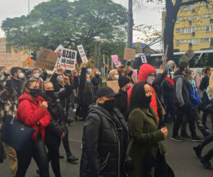 Protest kobiet w Szczecinie - 28.10.2020