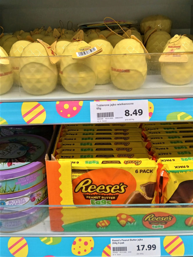 Wielkanocne produkty pojawiły się w sklepach już w styczniu