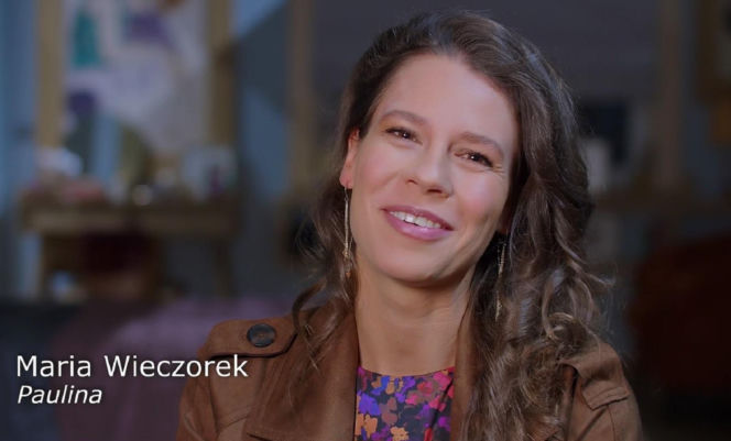 M jak miłość kulisy serialu. Paulina Lipska (Maria Wieczorek)
