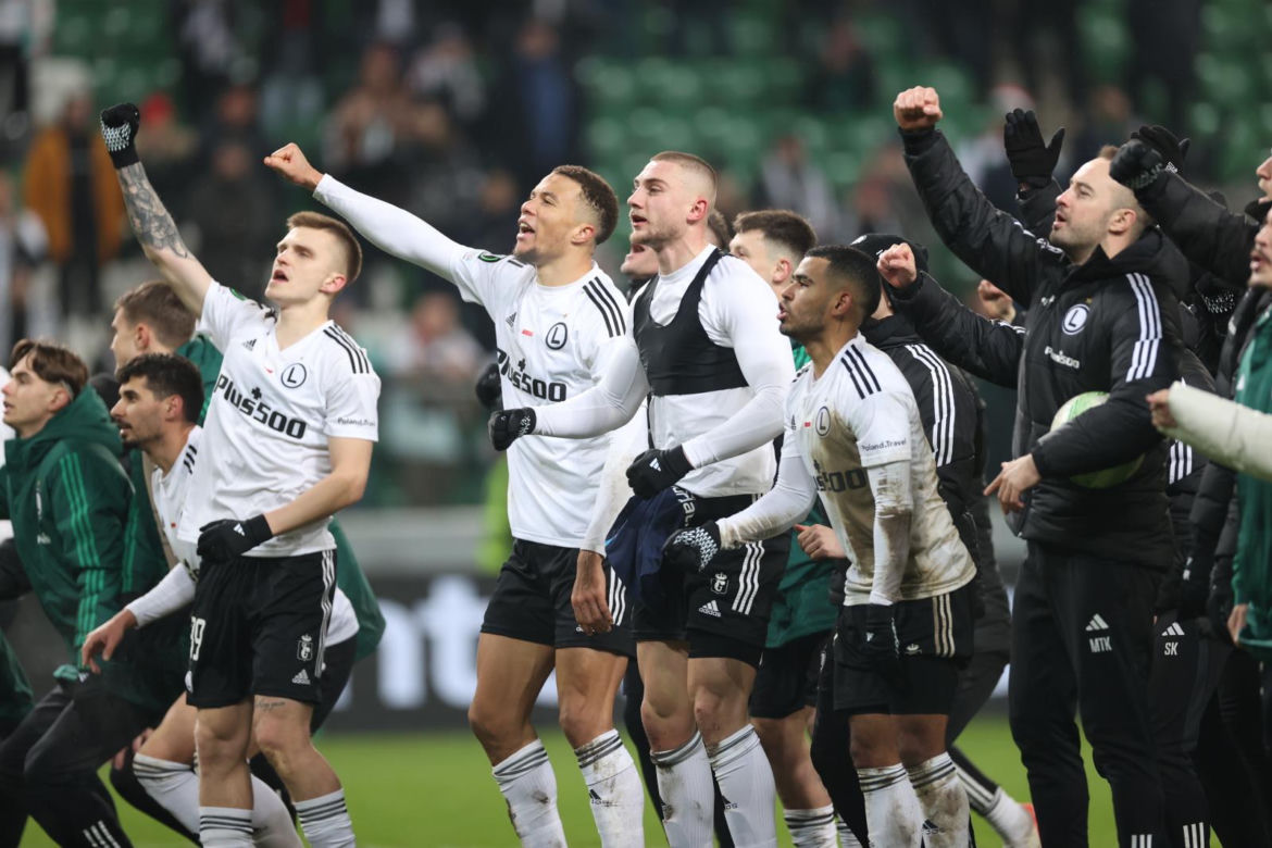 Legia Warszawa wywalczyła awans. Zagra w fazie pucharowej konferencji Europy