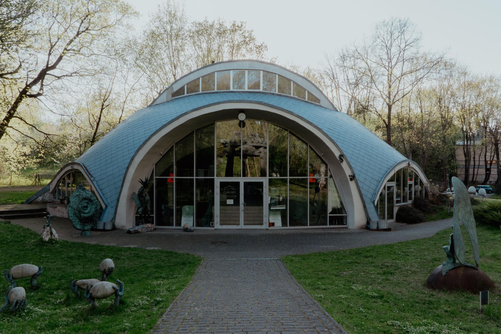 Pracownia Bronisława Chromego w Krakowie. Dawna muszla koncertowa