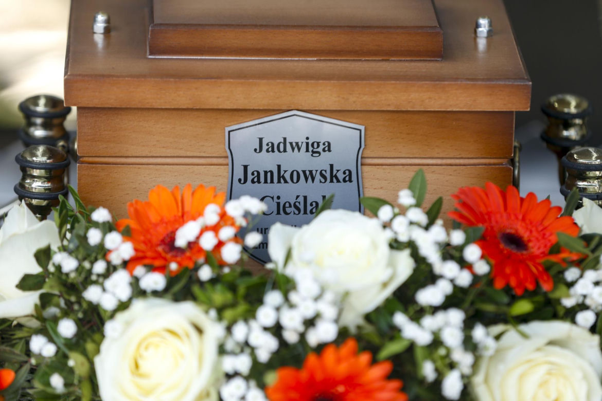Pogrzeb wybitnej aktorki Jadwigi Jankowskiej-Cieślak