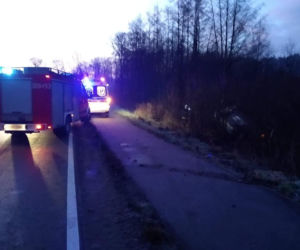 Tragiczny finał podróży! Dwie osoby, w tym DZIECKO, trafiły do szpitala
