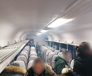 Ogromne zadymienie i ewakuacja pociągu TLK