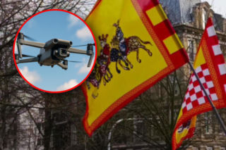 Chwile grozy na Orszaku Trzech Króli. Dron spadł obok ludzi!