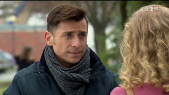 M jak miłość odc. 1201. Marek (Kacper Kuszewski) Natalka (Marcjanna Lelek)
