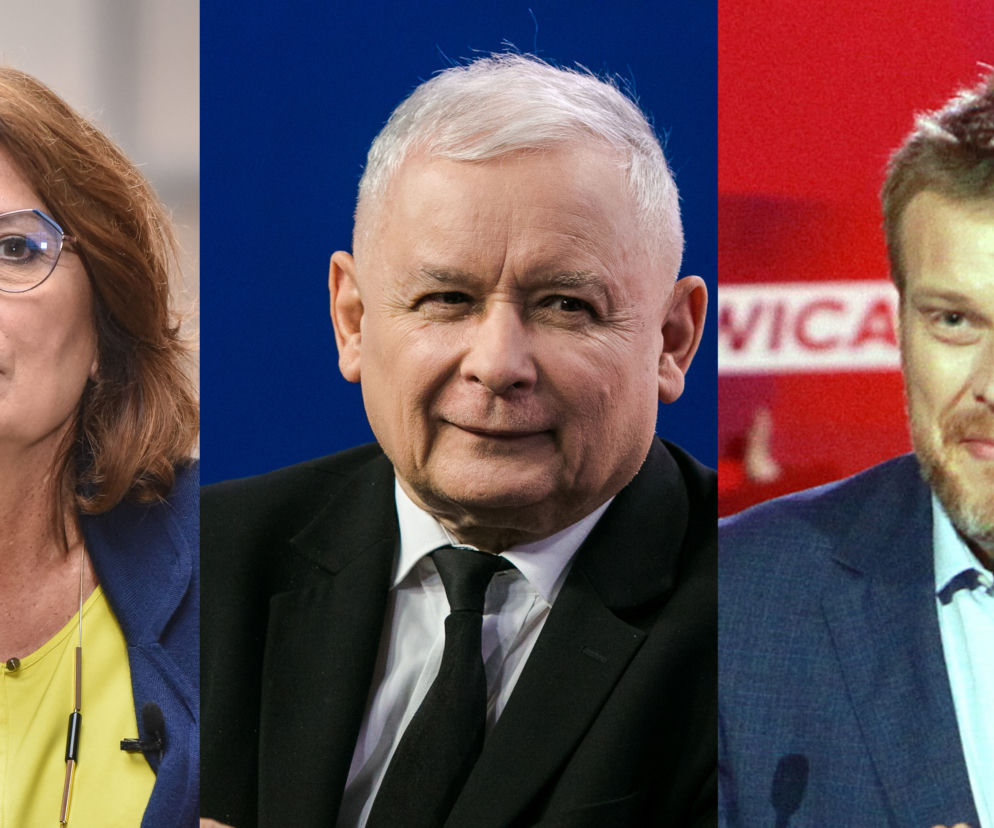 Małgorzata Kidawa-Błońska, Jarosław Kaczyński, Adam Zandberg